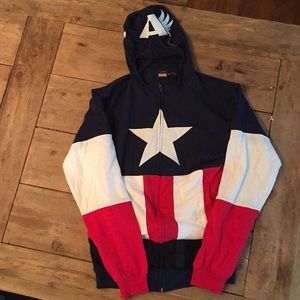Marvel Captain America Masked Hoodie, s